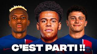 ENFIN  LE MERCATO DU PSG COMMENCE