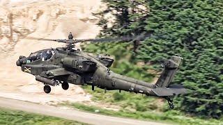 Apache Helicopters Fire Guns And Rockets 2022