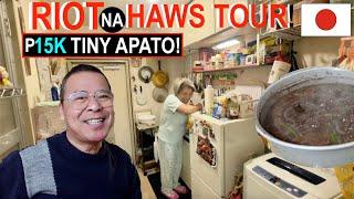 Ang MALIIT na ₱15K APARTMENT ni MARE RIOT sa SAYA na HAWS TOUR at ang MAINIT na DINUGUAN