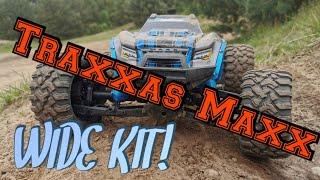 Firstrun Traxxas MAXX mit WIDE KIT 4S deutsch german