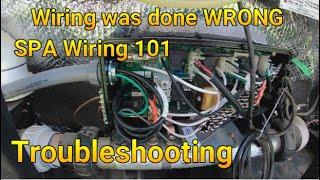 Hot Tub was Wired Wrong... TROUBLESHOOTING... SPA Wiring 101...DIY Spa Repair