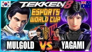 Mulgold CLAUDIO vs Yagami REINA - Tekken 8 Esports World Cup 2024 Group DD