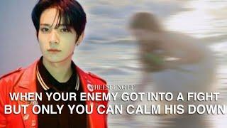 When Your Enemy Got Into A Fight But Only You Can Calm Him Down  Heeseung FF Oneshot