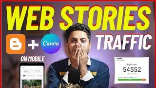 How To Make Google Web Stories For Blogger With Canva  Google Web Stories Tutorial