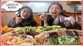 OVERLOADED PIPINO MUKBANG Pinaybelgianlife 