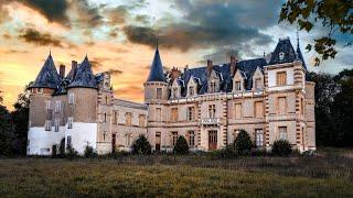 ABANDONED 15th Century Chateau  EVERYTHING Left Inside