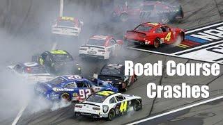 NASCAR Road Course Crashes