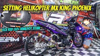 MX KING PAKAI ECU RED LEO SETTING HELIKOPTER‼️