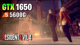  GTX 1650  Resident Evil 4 Remake  720p 900p 1080p  Mejores MODS 