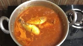 Red Snapper Fish Curry  Easy Fish Curry without Coconut  Sankara Fish Curry