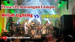 PROSES TES LAMPU MEGAH LIGHTING VS GERRY MAHESA  & LALA WIDY BERSAMA NEW VANILLA SIDOARJO