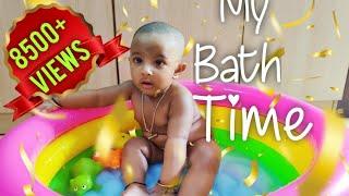 Baby boy bath video  Six months old Baby enjoying his bath time  Baby bath tub review 