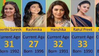 REAL AGE of  South  Actress  in 2024