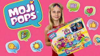 NEW MOJI POPS POOL PARTY SET FUN  PARTY TIME AT LOUISES UNICORN POWER PUFF GIRL