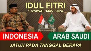 HARI RAYA IDUL FITRI 2024 - Lebaran Idul Fitri 2024 jatuh pada tanggal berapa - Arab Saudi