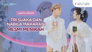 Tri Suaka dan Nabila Maharani Resmi Menikah