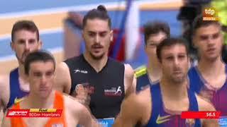 800 metros Campeonato de España de Atletismo en pista cubierta de 2019   Antequera