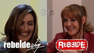 Mía quiere emparejar a GloriaAlicia con su papá - Rebelde Way  Rebelde.