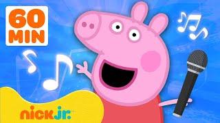 60 MINUTES of Peppa Pig Songs   Music Sing-Along for Kids  Nick Jr.