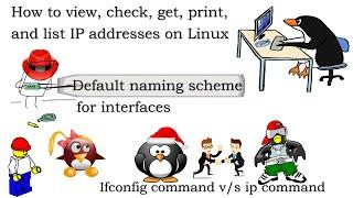 Linux ip command examples and usages  Interface naming scheme  ifconfig command vs ip command