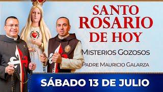 Santo Rosario de Hoy  Sábado 13 de Julio - Misterios Gozosos #rosario #santorosario
