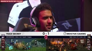 GAME 2 TEAM SECRET vs IG English Cast BO3  Singapore Major 2021 live  HD NO DELAY 60 FPS