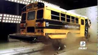 School Bus Crash Test with Backpacks