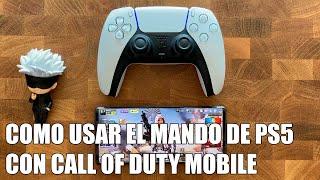 Como Usar el Mando de Playstation 5 con Call of Duty Mobile