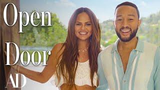 Inside John Legend & Chrissy Teigens Serene Family Home  Open Door  Architectural Digest