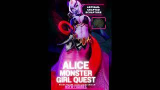 ALICE MONSTER GIRL QUEST - FIGURE 3D - CRAFTED SCULPTURE