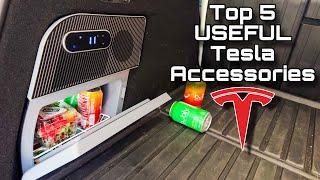 Top 5 Most USEFUL Tesla Model Y Accessories