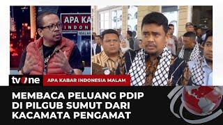 PDIP Dukung Bobby? M.Qodari Psikologis Mega & Keluarga Jokowi Tidak Begitu Bagus  AKIM tvOne
