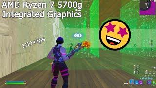 AMD Ryzen 7 5700g INTEGRATED GRAPHICS  Box PvP  Satisfying Fortnite Unlimited FPS 1080p Box Fights
