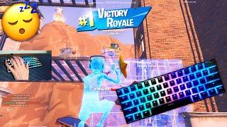 1 HOUR Sleeping & Chill ASMR Mechanical Keyboard Sounds  ASMR  Fortnite ZoneWars Gameplay 240FPS