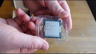 Unboxing Intel Core-i3 4170 обзор