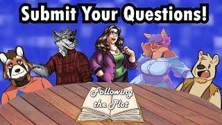 ASK QUESTIONS - Narrator Round Table Blaidd Llwyd Dirk the Red Panda Fallenwolf Marshmallow Bears