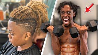 $500 HAIRCUT EXTREME WORKOUT  Day In My Life