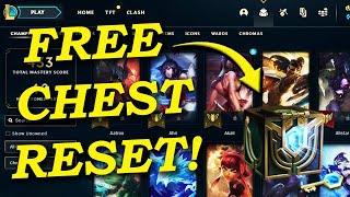 FREE Weekly Chest Reset  Champion S Score Hextech Loot Season 12 League of Legends  LoL 2022