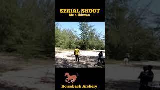 HORSEBACK SERIAL SHOOT #shorts