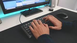 Fjell with lubed Holy Pandas Typing Sounds retest