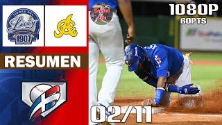 Resumen  Tigres del Licey vs Águilas Cibaeñas  Serie Regular Lidom 20242025 2112024