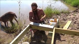 building a pond dock