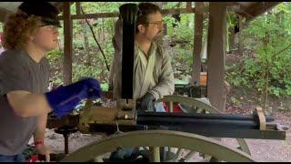 Civil War Gatling Guns  Hand-cranked Rapid-firing