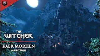 The Witcher 3 - Kaer Morhen Calm Music and Ambience with Day & Night cycle #relax #study #sleep
