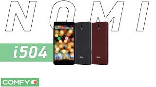 Nomi i504 - бюджетный смартфон с расширенной комплектацией - Видеодемонстрация от Comfy.ua