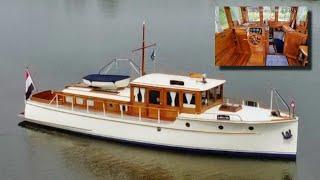 THIS Is The Only 1933 43 ft Commuter Classic Boat Tour On Here And She Is For Sale