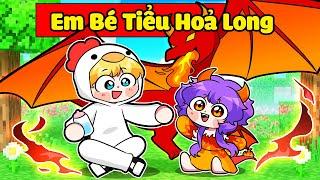 NABEE EM BÉ TIỂU HOẢ LONG ĐƯỢC TÔ GÀ NHẬN NUÔI TRONG MINECRAFT*NABEE TIỂU HOẢ LONG 