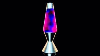 Lava Lamp with Blue LavaPink LiquidSilver Base - Spencers