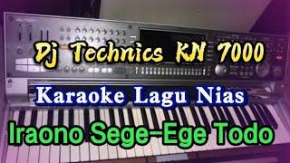 Karaoke Nias-Iraono Sege-Ege Todo  Dj Nias Technics KN 7000