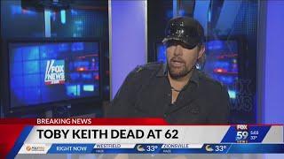 Country superstar Toby Keith dies at 62